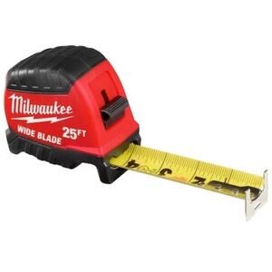 Milwaukee Tool 48-22-1225 25Ft Wide Blade Tape Measure